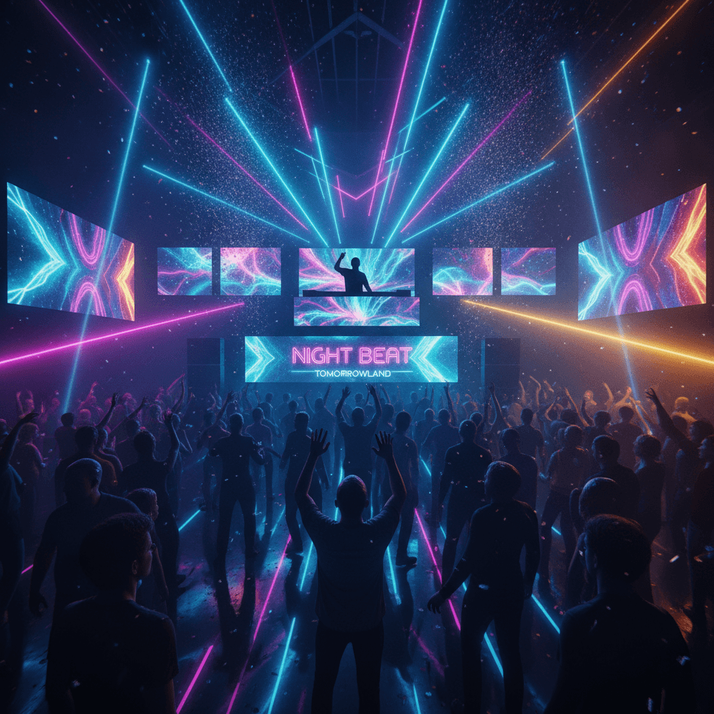 Event promo, high energy